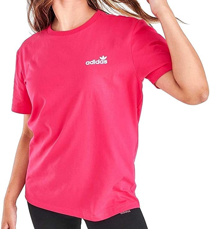 adidas adidas Originals Women's Boyfriend T-Shirt, Pink, Small
