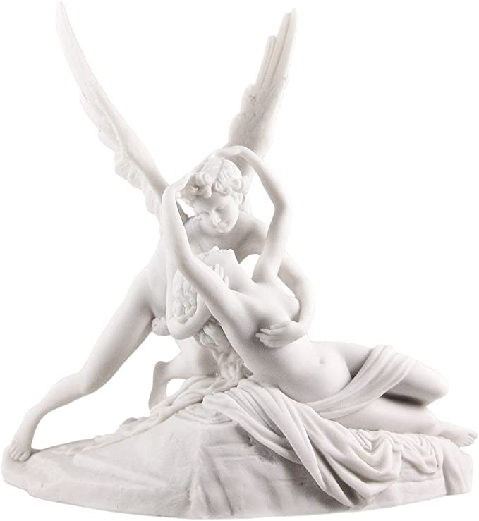 27.94 cm Eros and Psyche Grecian God and Goddess Statue